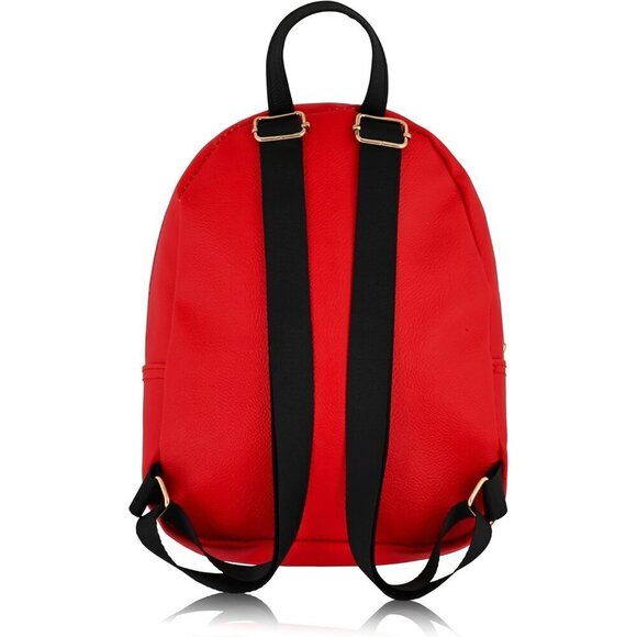 Unisex | Cute PU Leather 10" Jack Skellington Mini Backpack Purse Shoulder Purs - Picture 3 of 6